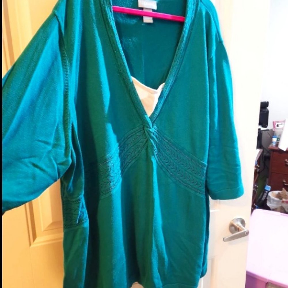 Beautiful Teal Sweater